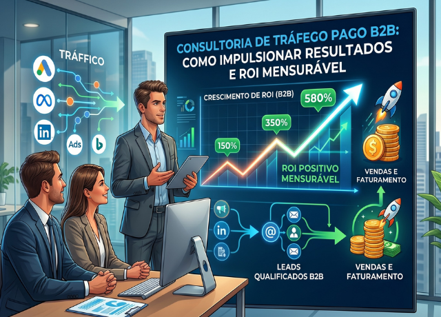 Consultoria de Tráfego Pago B2B: Como Impulsionar Resultados e ROI Mensurável